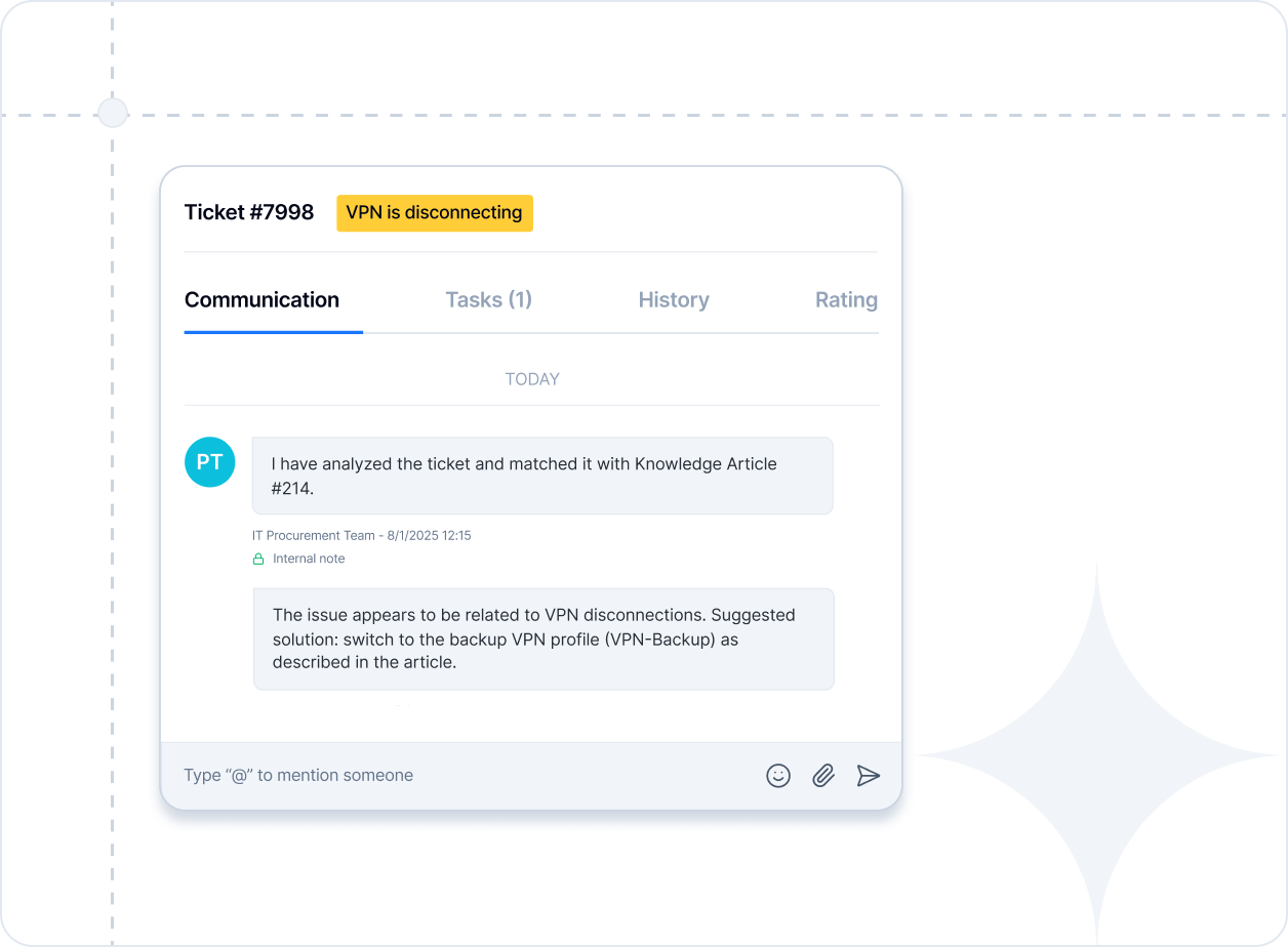 Conocimiento en contexto: un soporte de help desk IT más inteligente